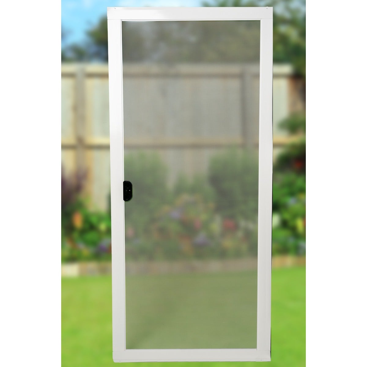 Assembled Multi-Fit Sliding Door Screen (36 in. x 80 in.)